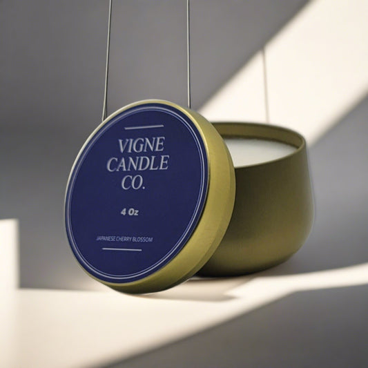 Japanese Cherry Blossom Candle