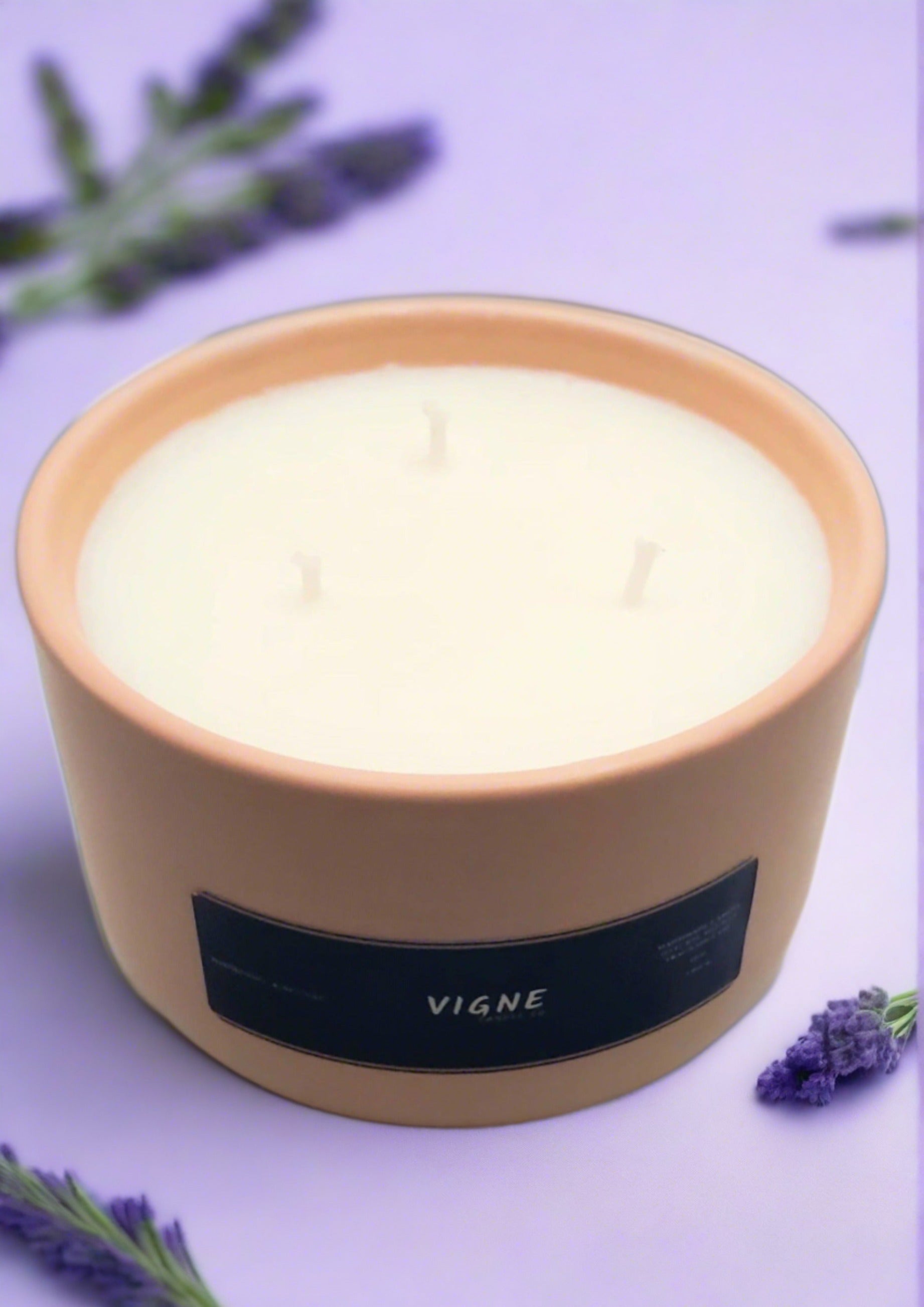 Lavender & Lime 3 Wick Candle