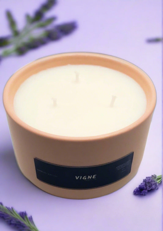 LAVENDER & LIME 3 WICK CANDLE